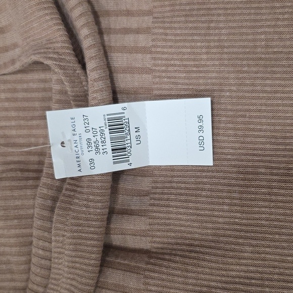 American Eagle Outfitters Brown Long Sleeve Dress. Size M. NWT - Picture 4 of 6